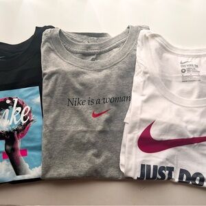 Lot of 3 Nike Short Sleeve Tees - Women - New